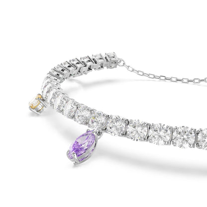 2026 Capsule Tennis Bracelet Rhodium shiny White - P_144042