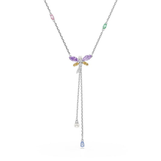 2026 Capsule Necklace Y Motif Rhodium shiny Multi - P_145118