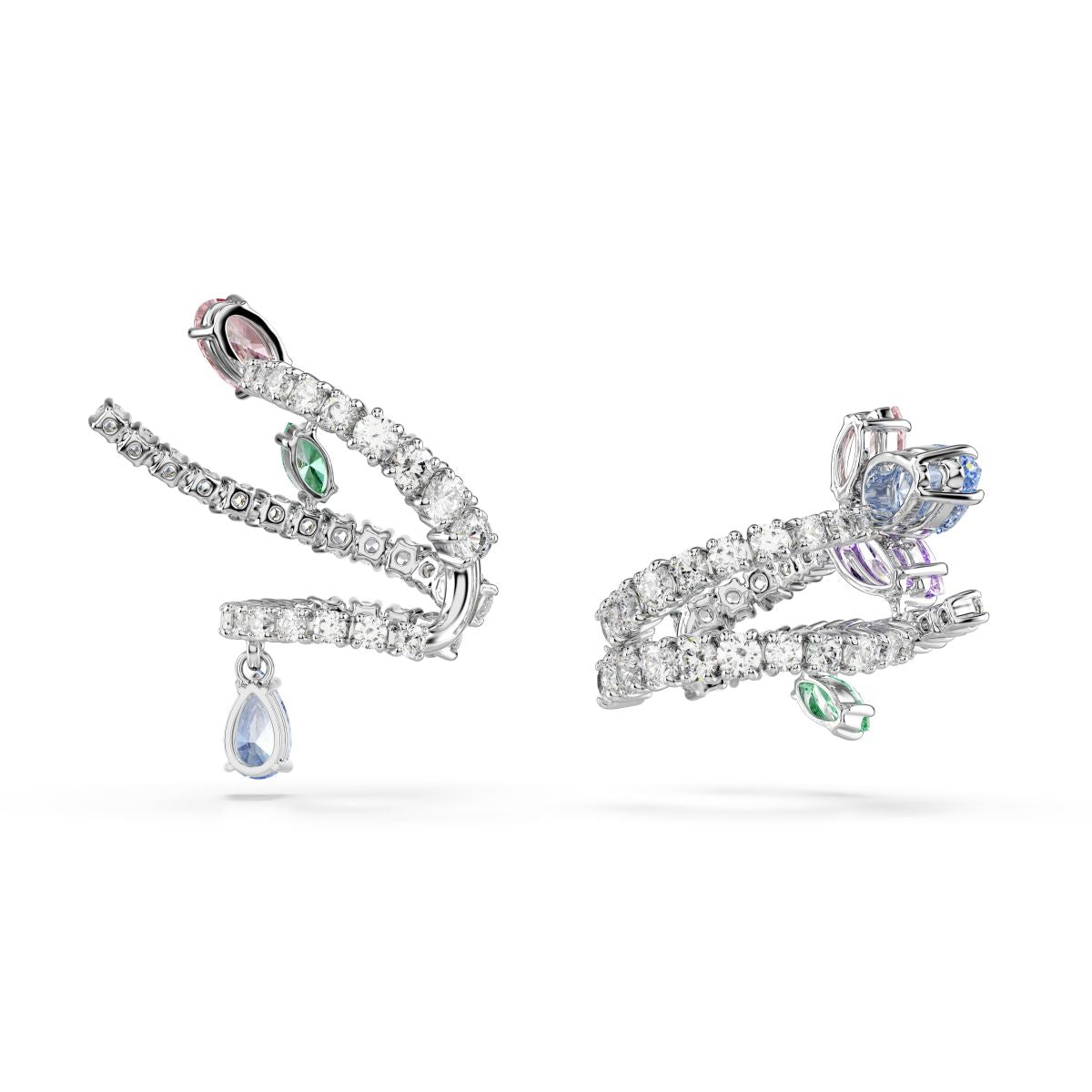 2026 Capsule Ear Cuff Rhodium shiny Multi - P_145119