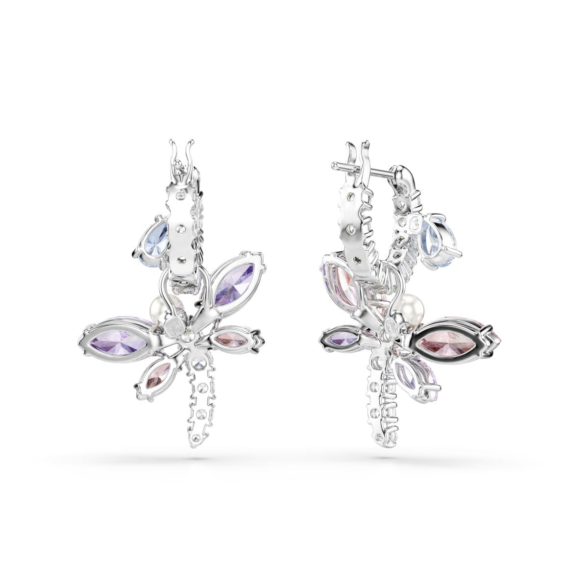2026 Capsule Pierced Earrings Mini Hoop Rhodium shiny Multi - P_145120