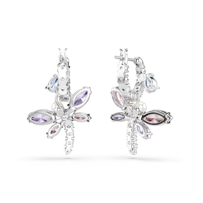 2026 Capsule Pierced Earrings Mini Hoop Rhodium shiny Multi - P_145120