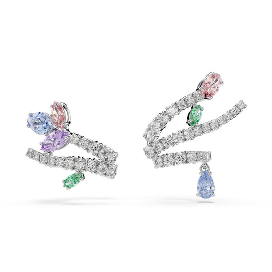 2026 Capsule Ear Cuff Rhodium shiny Multi - P_145119