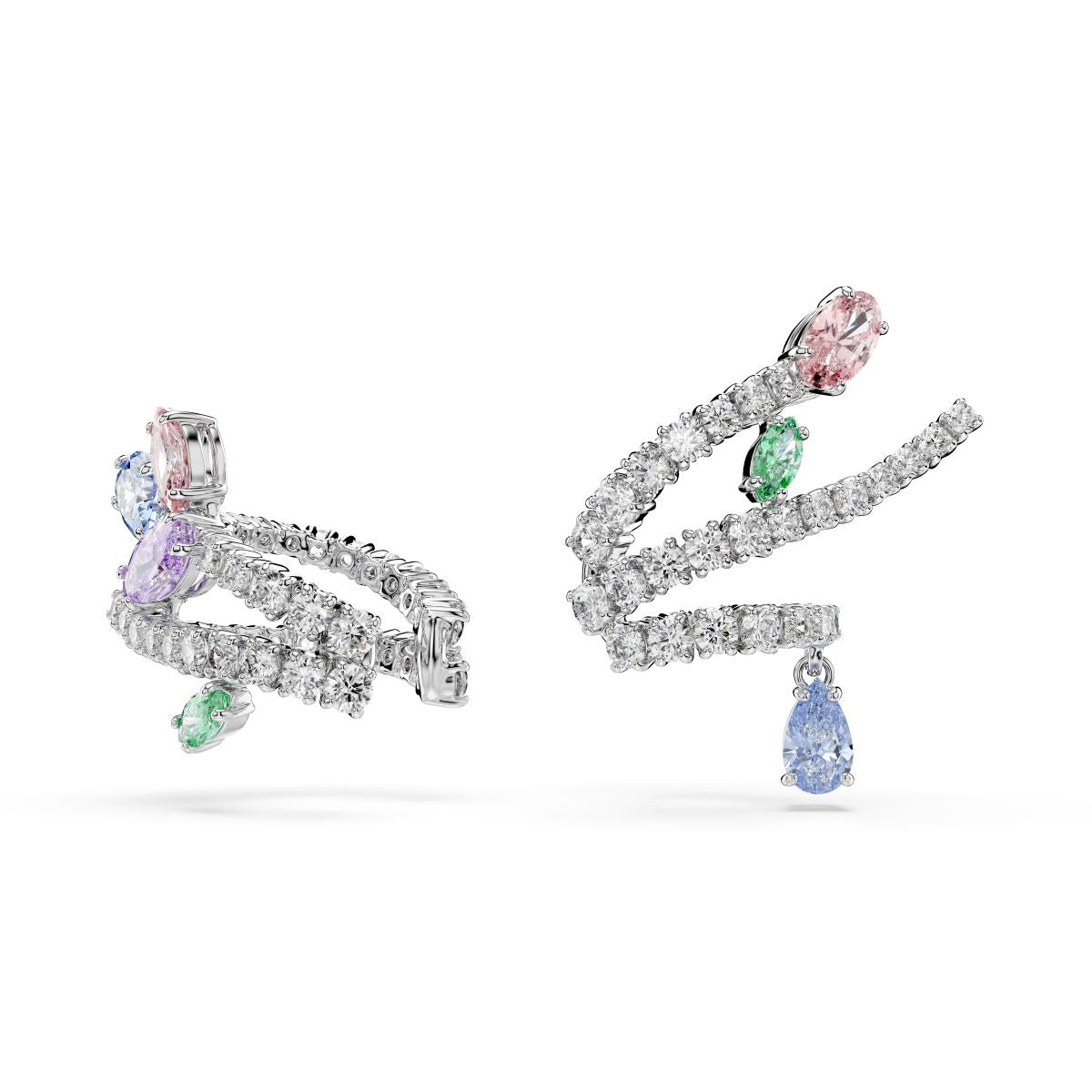 2026 Capsule Ear Cuff Rhodium shiny Multi - P_145119