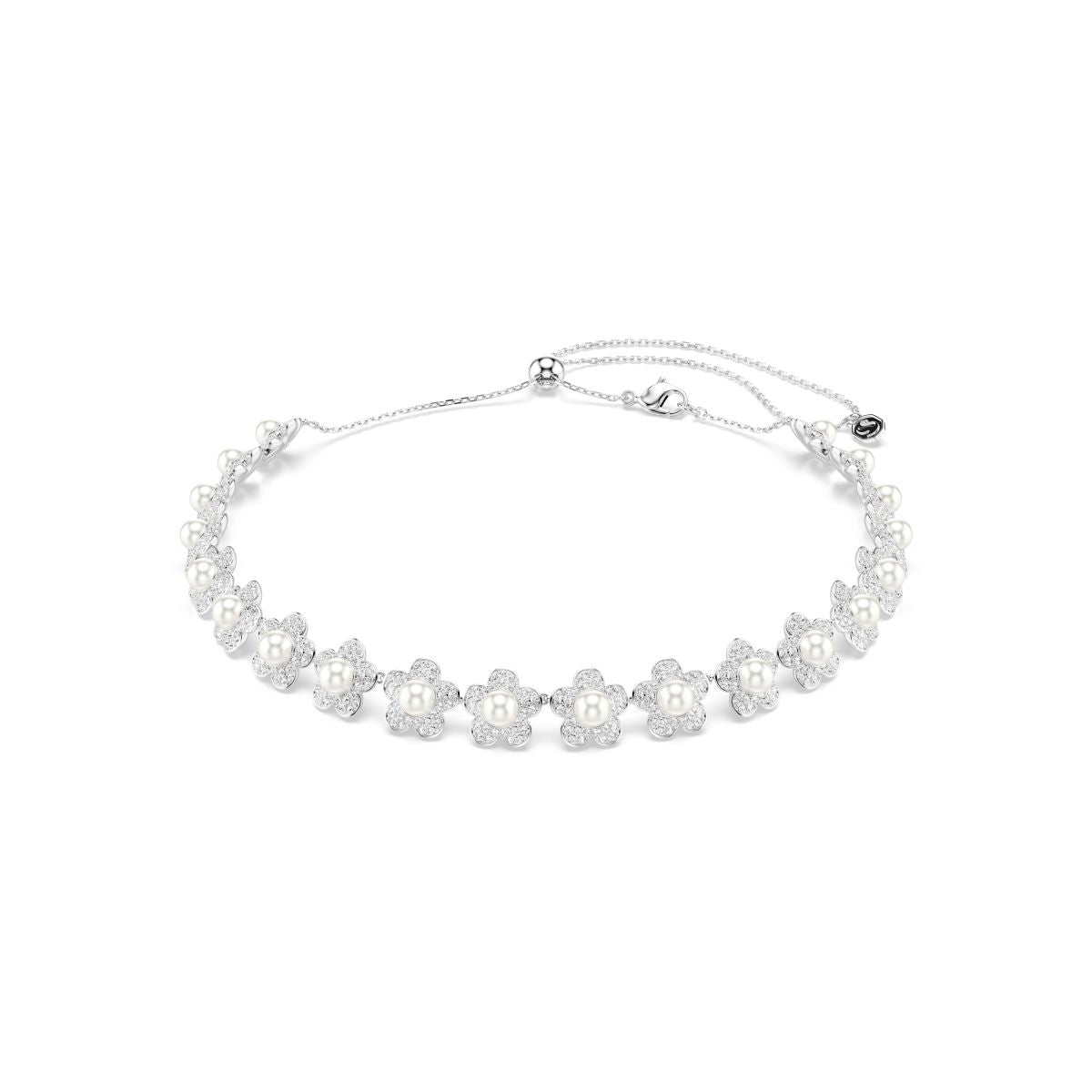 2026 Capsule Choker Pearl Rhodium shiny White - P_145242