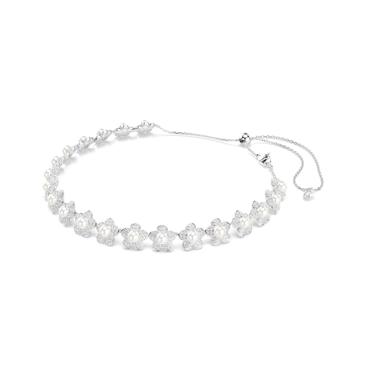 2026 Capsule Choker Pearl Rhodium shiny White - P_145242