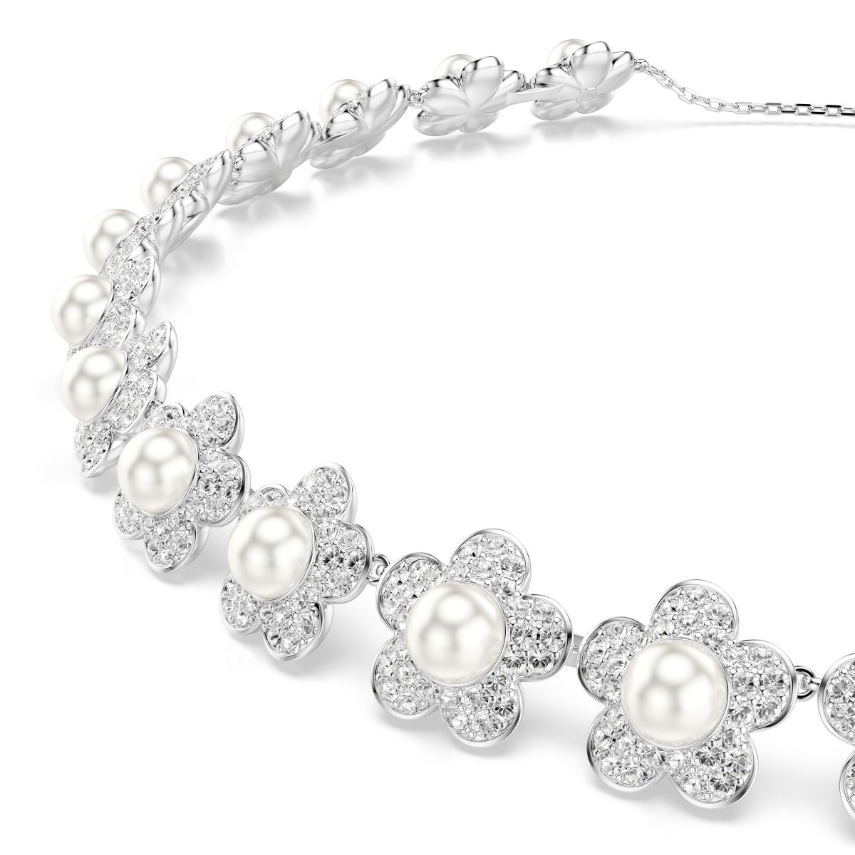 2026 Capsule Choker Pearl Rhodium shiny White - P_145242