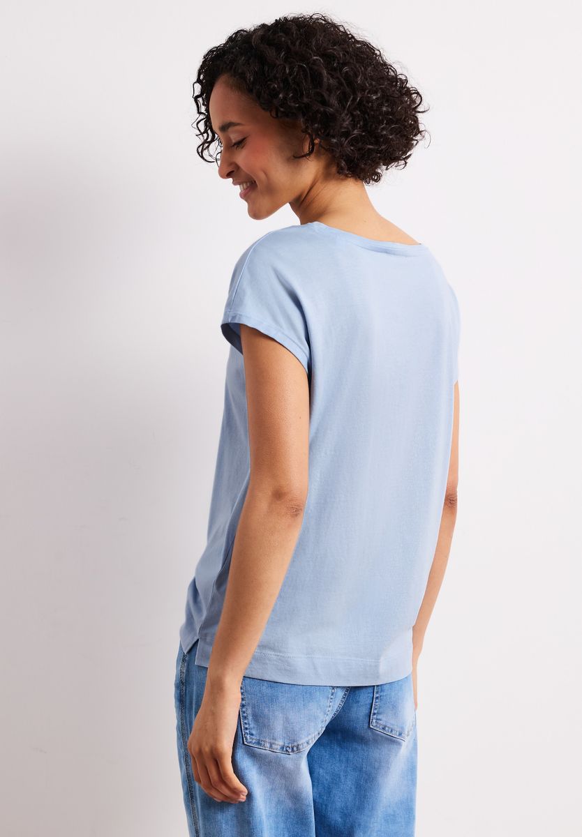 Dropped Shoulder Shirt mit Print