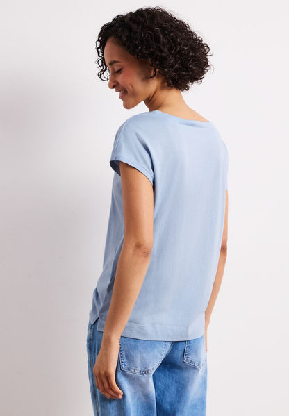 Dropped Shoulder Shirt mit Print