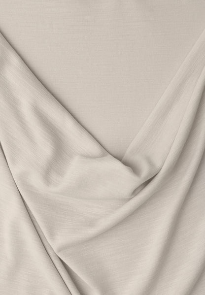 Silk-Look Shirt mit Waterfall-Front