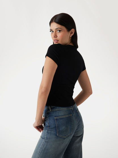 SS CN RIB LOGO TEE