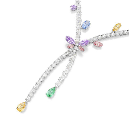 2026 Capsule Necklace Rhodium shiny Multi - P_144052