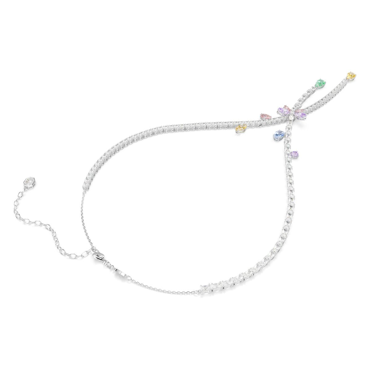 2026 Capsule Necklace Rhodium shiny Multi - P_144052
