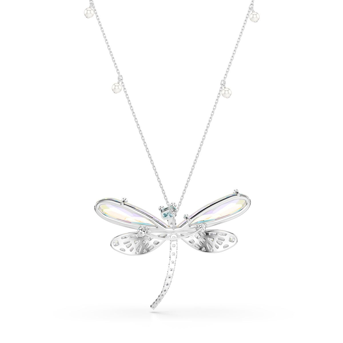2026 Capsule Pendant and Brooch Rhodium shiny Green - P_144056