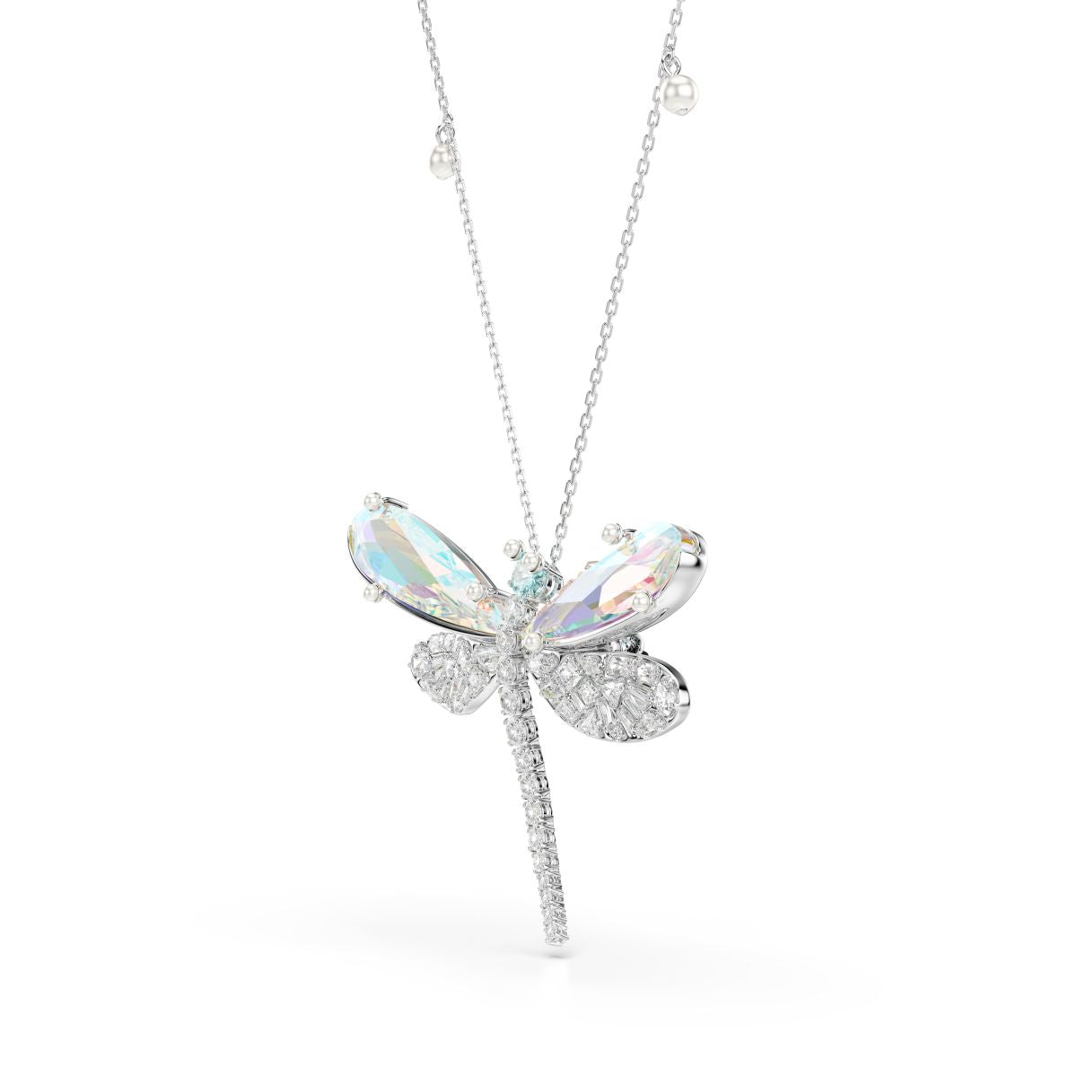 2026 Capsule Pendant and Brooch Rhodium shiny Green - P_144056