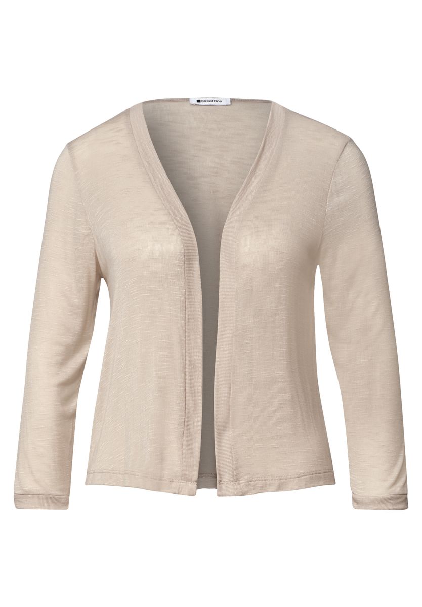 3/4-Arm Jacke in offener Passform