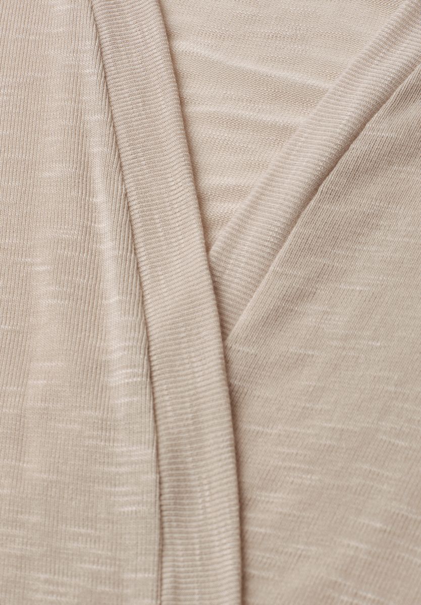 3/4-Arm Jacke in offener Passform