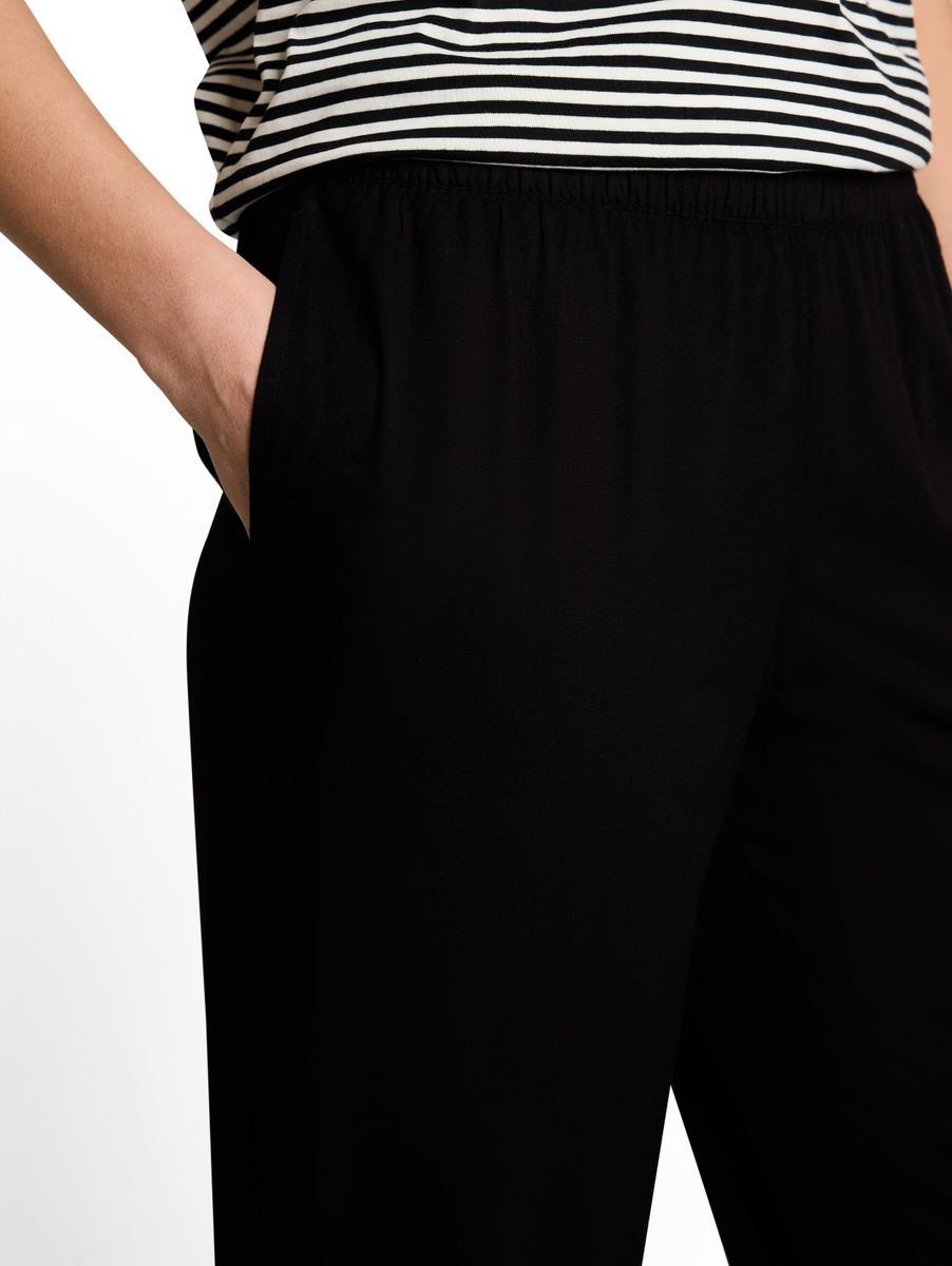 Loose Fit Hose aus Viskose