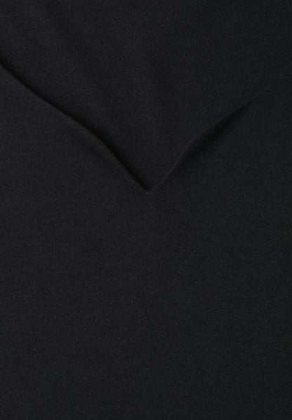 Basic T-Shirt mit Herzausschnitt