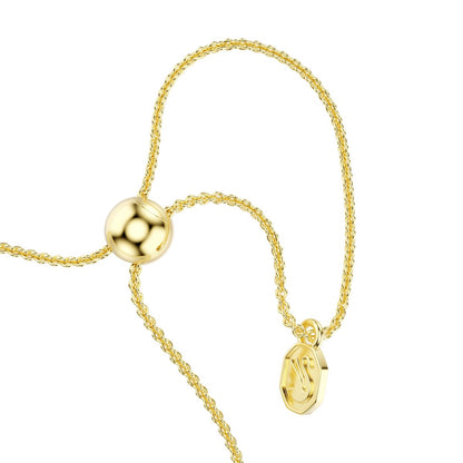 Mesmera Armband, Verschiedene Schliffe, Weiß, 18K goldbeschichtet