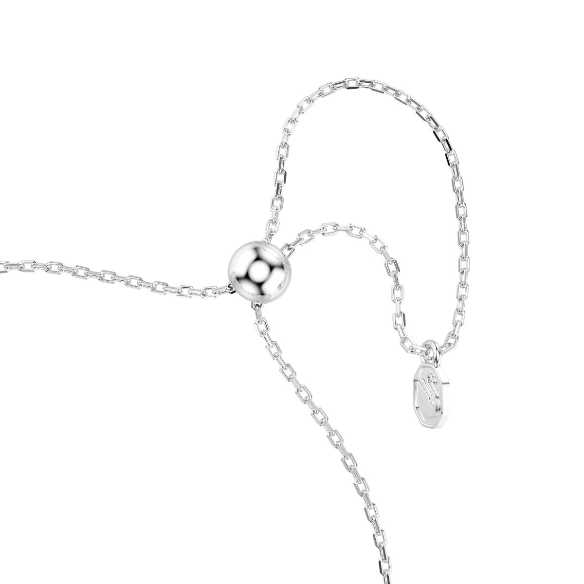 Mesmera Armband, Marquise Schliff, Weiß, Rhodiniert
