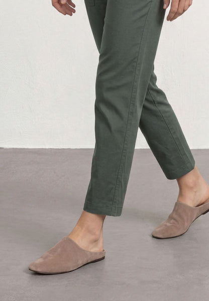 Slim Leg Chino mit Elastikbund