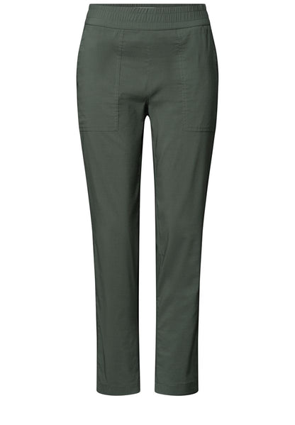 Slim Leg Chino mit Elastikbund