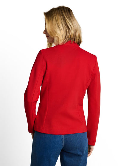 Slim Fit Blazer mit Ottoman Struktur