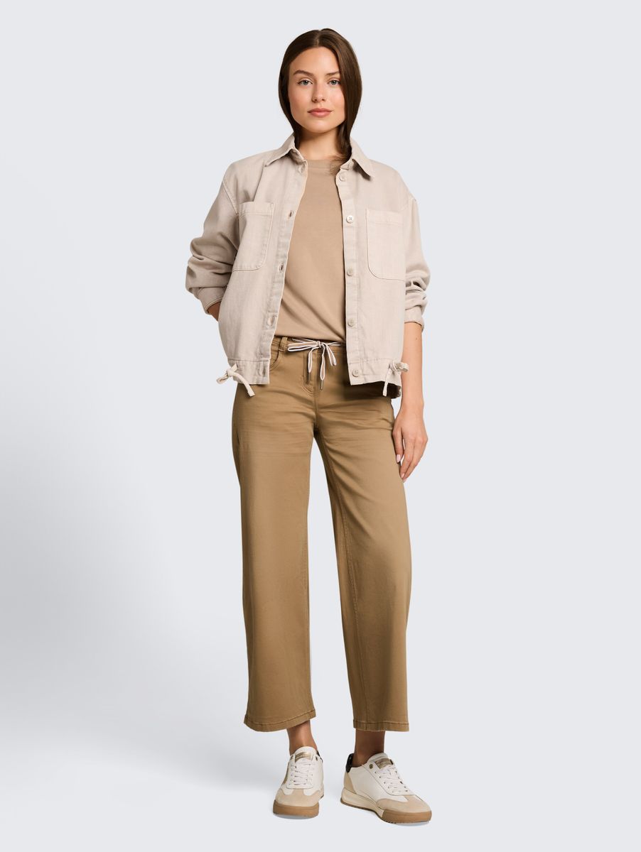 Culotte Hose mit Kordelzug
