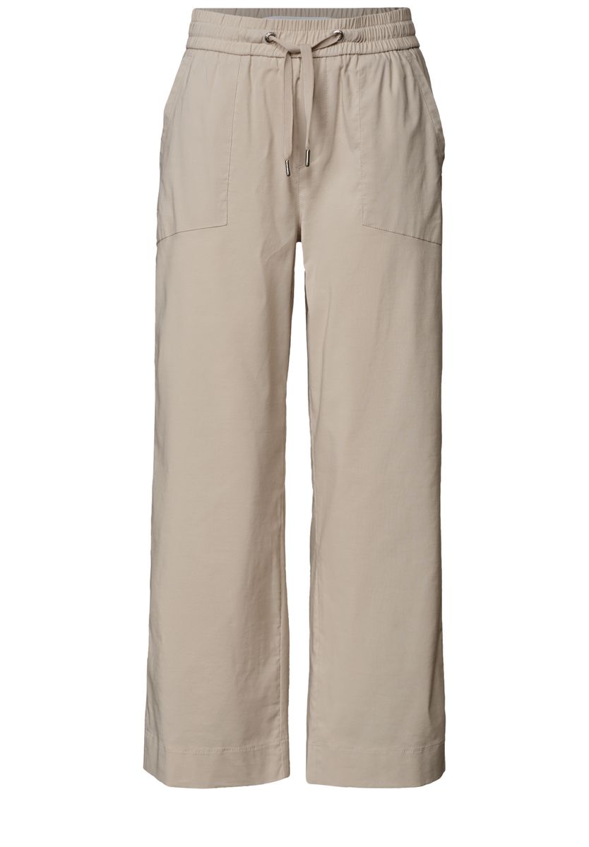 Straight Leg Hose mit Turn-Up-Detail