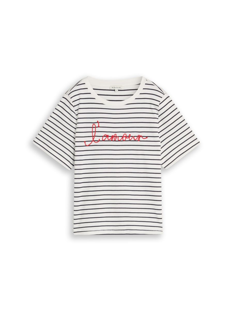 T-Shirt mit Schriftzug