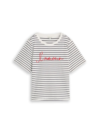 T-Shirt mit Schriftzug