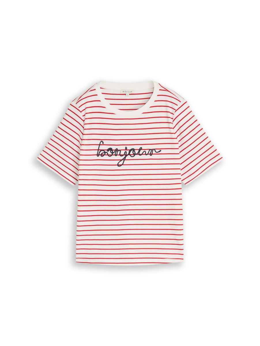 T-Shirt mit Schriftzug