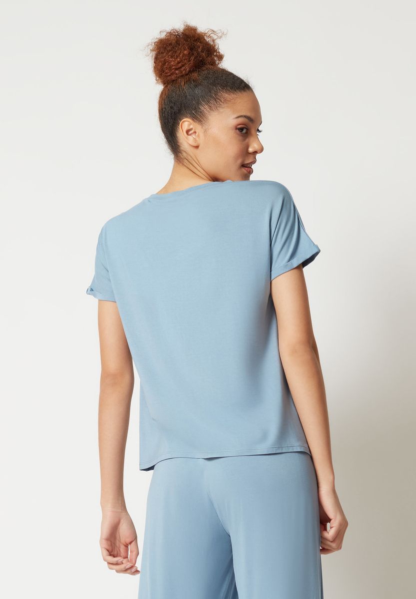 Skiny Damen Shirt kurzarm Night In Mix & Match