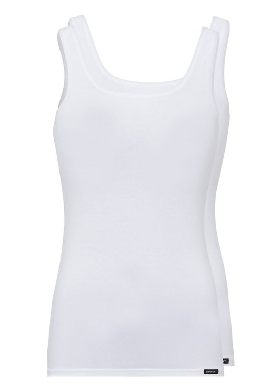 Skiny Damen Tanktop Doppelpack Cotton Advantage