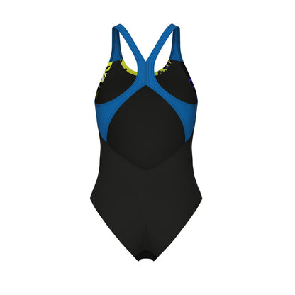 WOMEN'S ARENA FUNNY SPOT SWIMSUIT V BACK LB