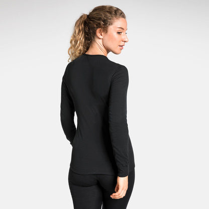ODLO Damen Unterwäscheoberteil Shirt Crew Neck Warm