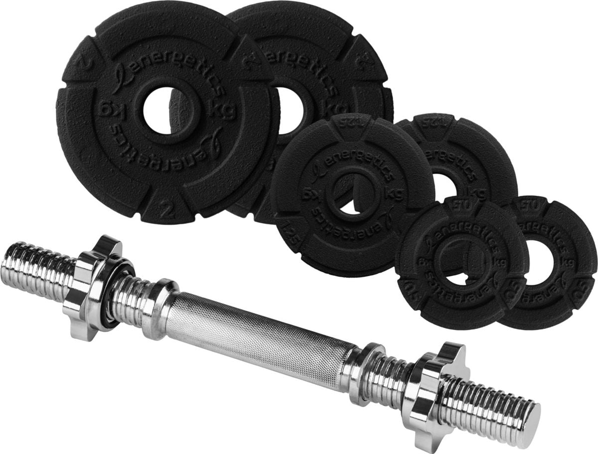 ENERGETICS Kurzhantel-Set Guss - 10 kg
