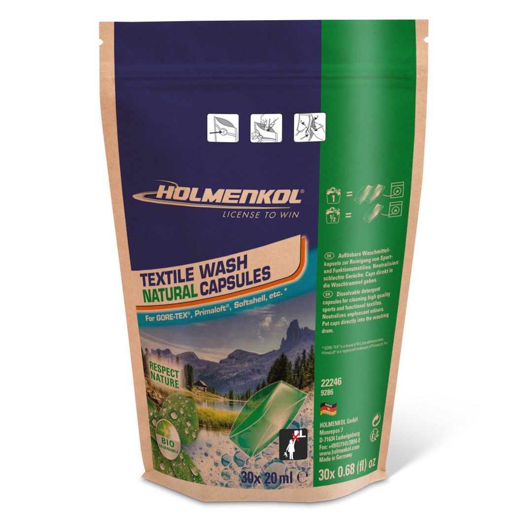 HOLMENKOL TEXTILE WASH NATURAL CAPSULES 24 STÜCK