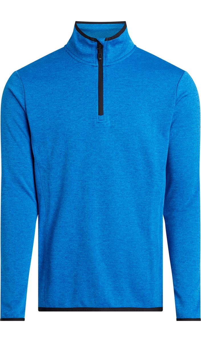 McKINLEY He.-Shirt Andreas Ux - melange/blue royal/b