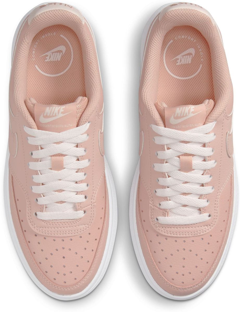NIKE Damen Laufschuhe Court Vision Alta Leather