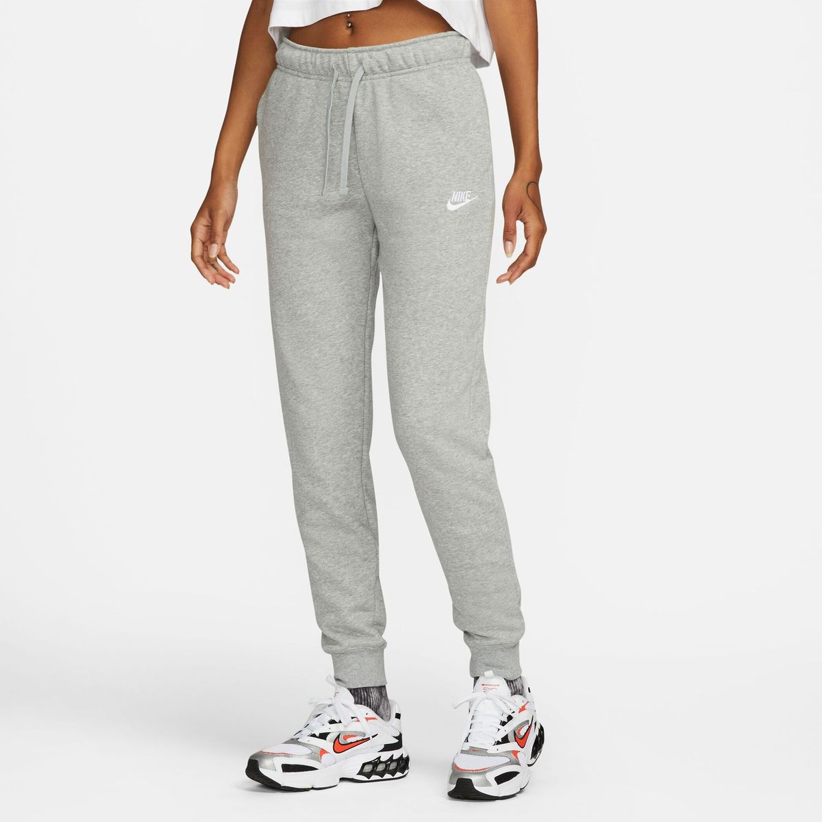 NIKE Damen Sporthose W NSW CLUB FLC MR PANT STD
