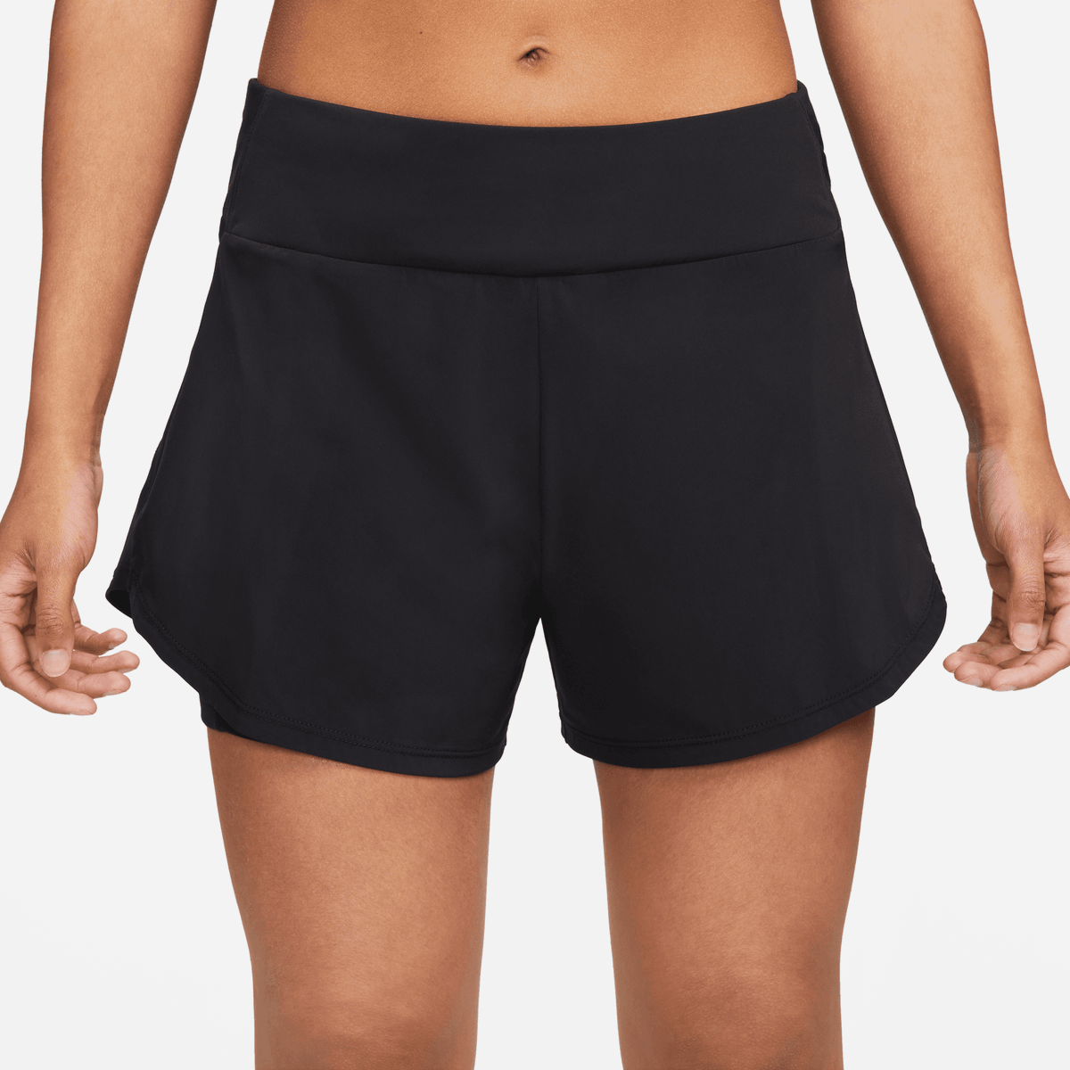 NIKE Damen Shorts W NK BLISS DF MR 3IN 2N1 SHORT