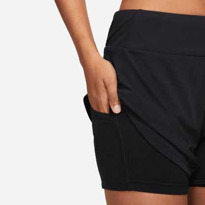 NIKE Damen Shorts W NK BLISS DF MR 3IN 2N1 SHORT