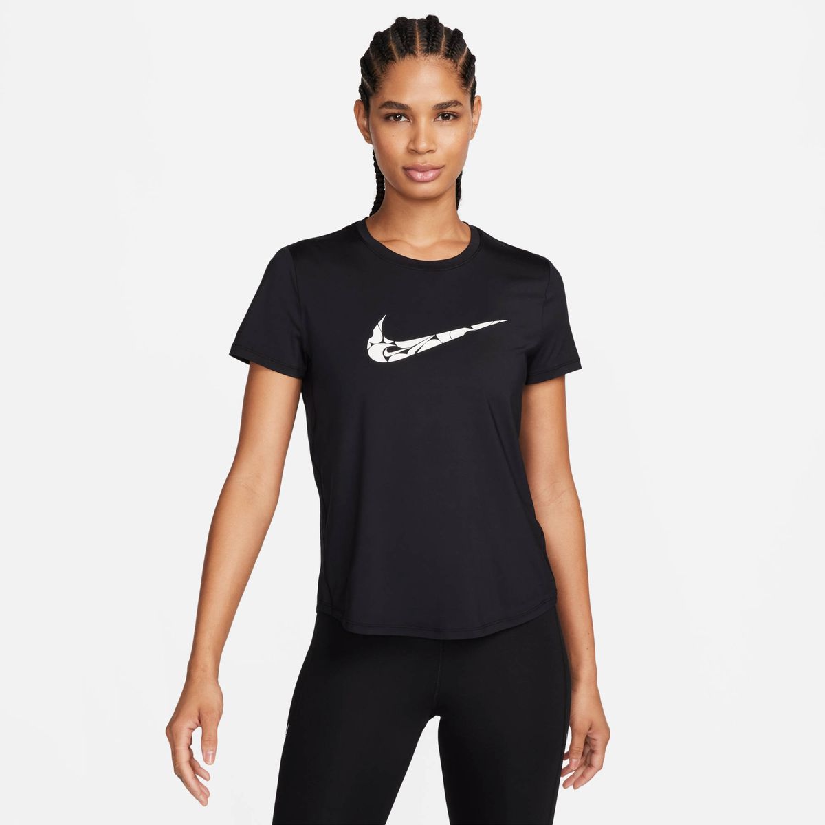 Nike W Nk One Swsh Hbr Df Ss Top