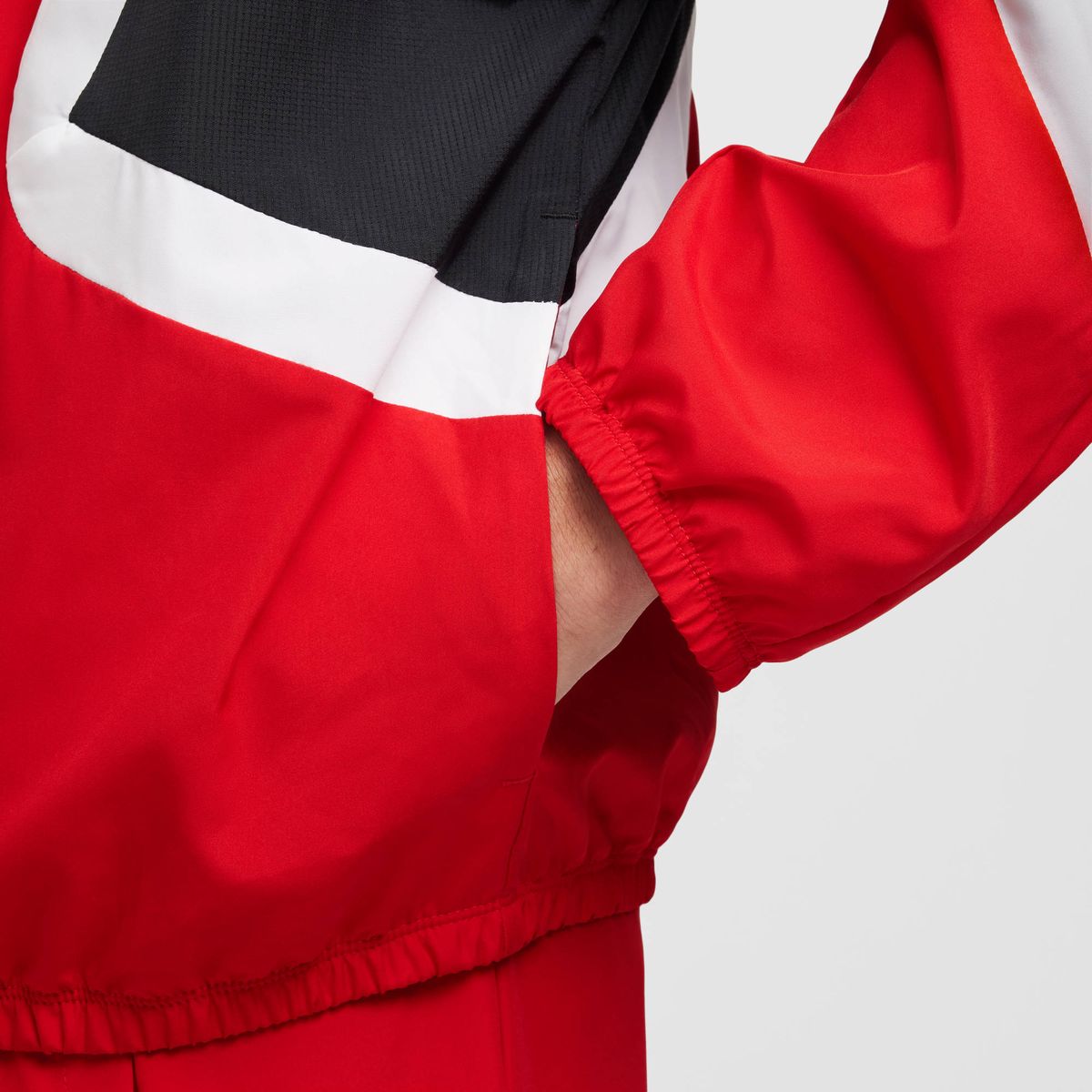 Nike M Nk Df Wvn Icon Jkt Strtfv - university red/black/white/black