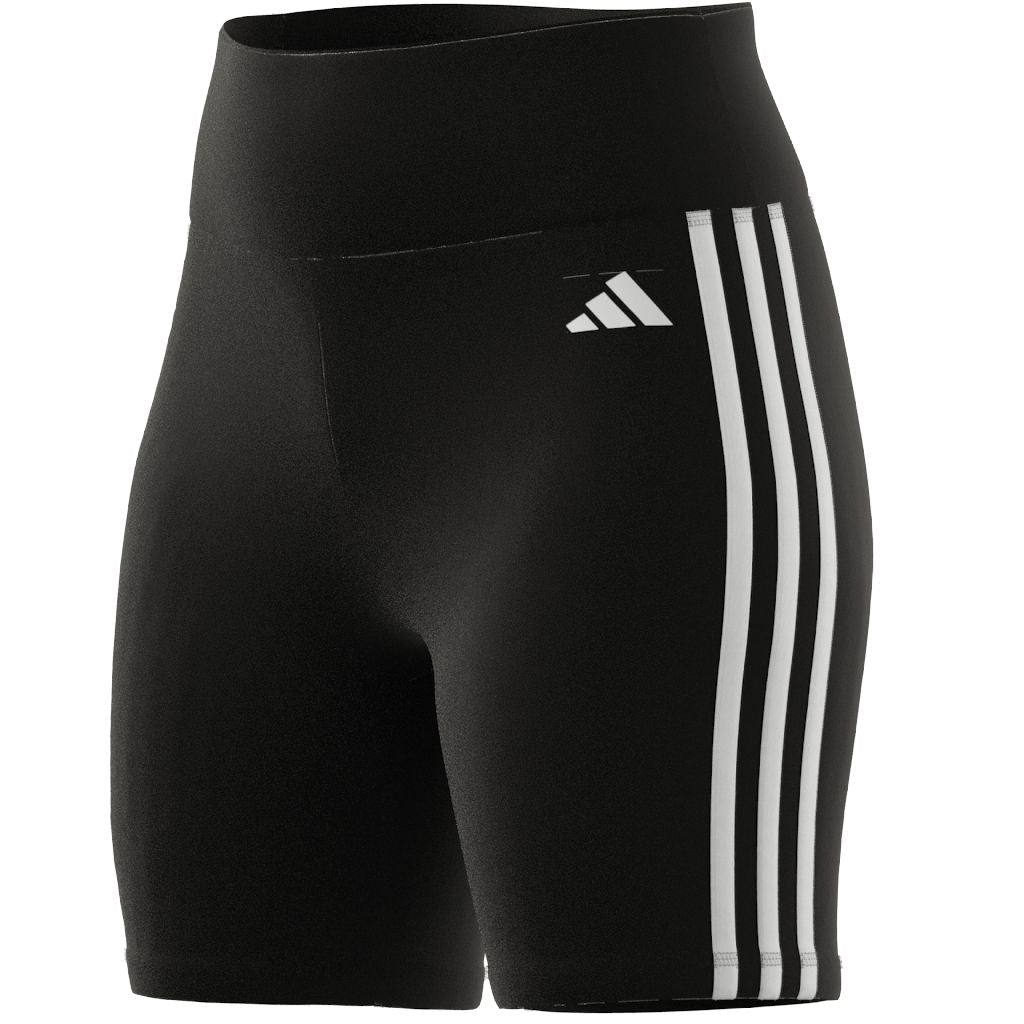 Training Essentials 3-Streifen High-Waisted kurze Tight