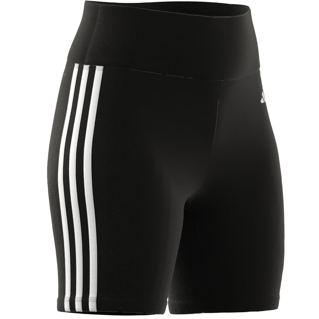 Training Essentials 3-Streifen High-Waisted kurze Tight