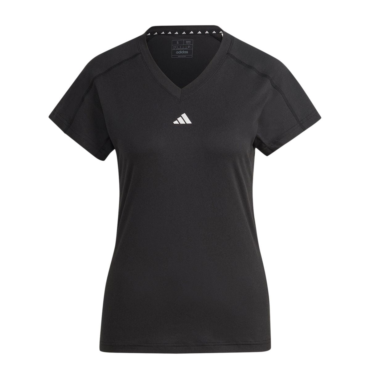 AEROREADY TRAIN ESSENTIALS MINIMAL BRANDING V-NECK T-SHIRT