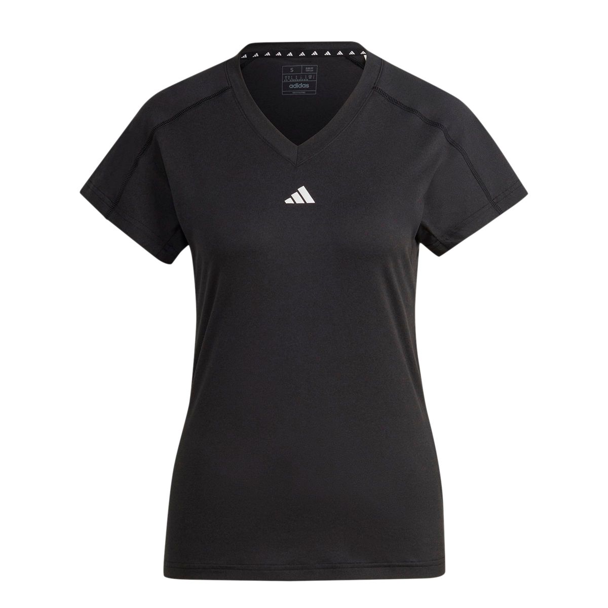 AEROREADY TRAIN ESSENTIALS MINIMAL BRANDING V-NECK T-SHIRT