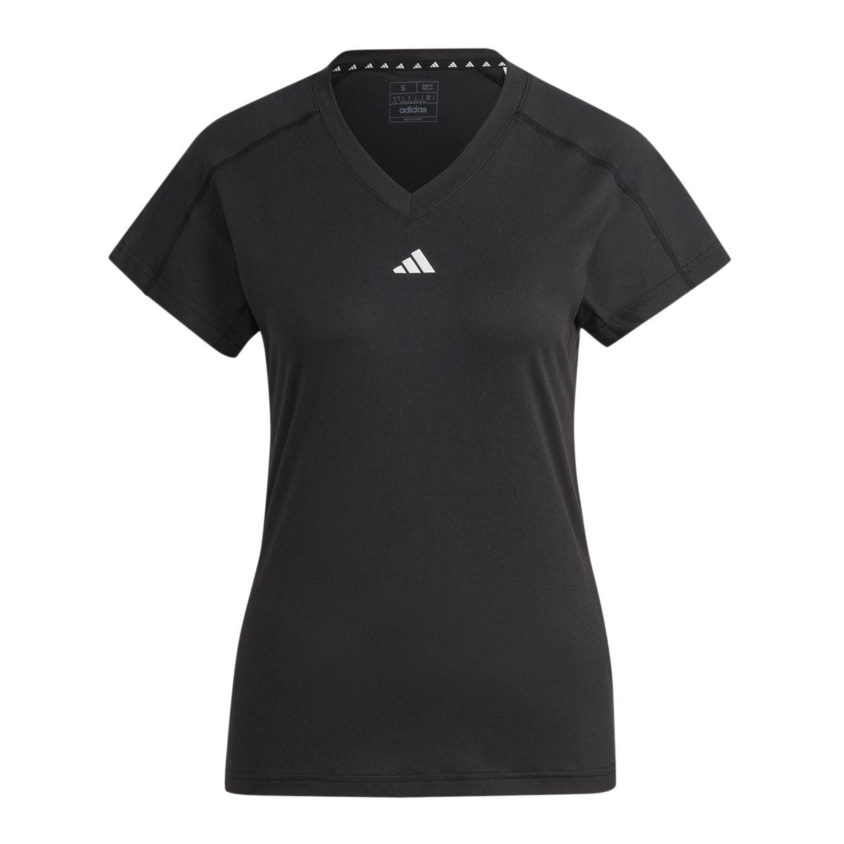 AEROREADY TRAIN ESSENTIALS MINIMAL BRANDING V-NECK T-SHIRT